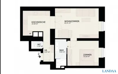 2-Zimmer-Wohnung kaufen in Wien – 56,63 m², € 649.000 – Bild 15 von 15