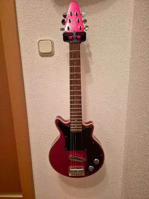Brian May Mini May Electric Guitar, Antique Cherry