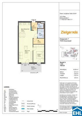 2-Zimmer-Wohnung kaufen in Eisenstadt – 62,68 m², € 311.000 – Bild 13 von 13