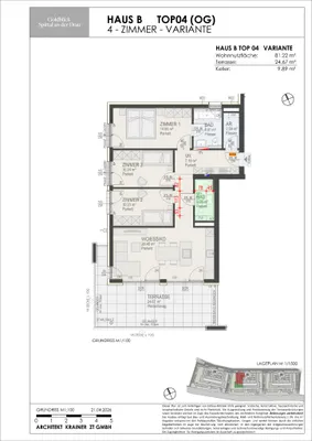 4-Zimmer-Wohnung kaufen in Spittal an der Drau – 82,51 m², € 498.000 – Bild 6 von 6