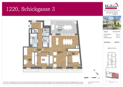 4-Zimmer-Wohnung kaufen in Wien – 128,73 m², € 899.000 – Bild 8 von 8