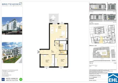 3-Zimmer-Wohnung mieten in Wien – 60,44 m², € 1.249 – Bild 13 von 13