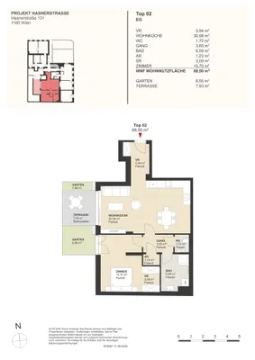 2-Zimmer-Gewerbeimmobilie kaufen in Wien – 68,5 m², € 409.000 – Bild 6 von 6