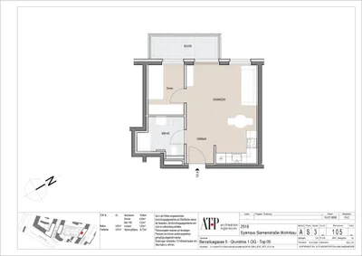 2-Zimmer-Wohnung mieten in Wien – 34,73 m², € 820 – Bild 8 von 8