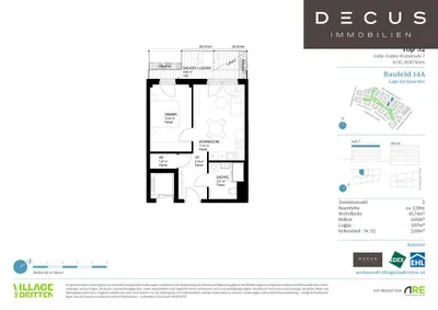 2-Zimmer-Wohnung kaufen in Wien – 43,74 m², € 399.000 – Bild 10 von 10