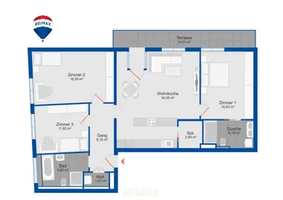 4-Zimmer-Wohnung kaufen in Wien – 107 m², € 1.249.000 – Bild 27 von 27