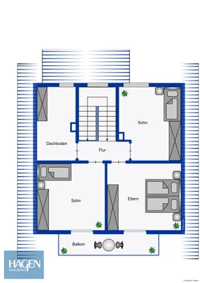 6-Zimmer-Haus kaufen in Dornbirn – 120 m², € 550.000 – Bild 21 von 22