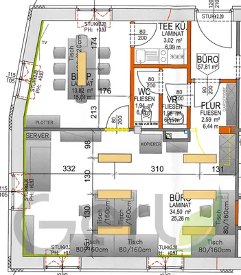 2-Zimmer-Gewerbeimmobilie mieten in Salzburg-Umgebung – 58 m², € 835 – Bild 7 von 7