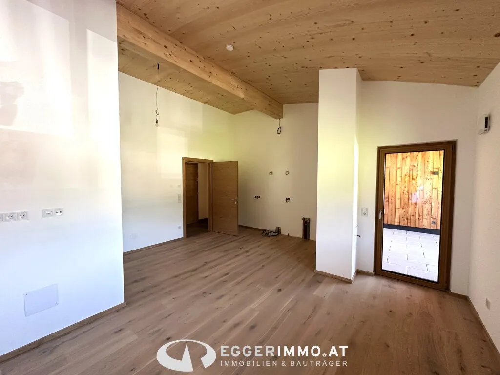 5730 Mittersill : Neubauprojekt ! Terrassenwohnung ! Massivholzbau ! 3 Zimmerwohnung mit Parkplatz 72,16 m² ! Terrasse 10m² ! - Ansicht 2