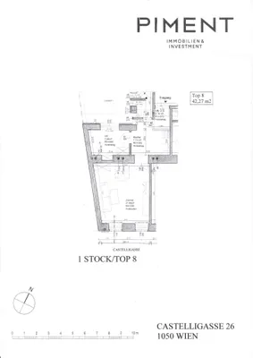 1-Zimmer-Wohnung kaufen in Wien – 42 m², € 255.000 – Bild 10 von 10