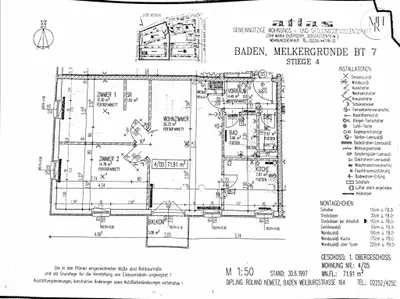 Wohnung mieten in Baden – 71,91 m², € 1.190 – Bild 14 von 14