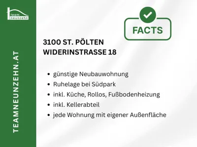 3-Zimmer-Wohnung mieten in Sankt Pölten – 60,34 m², € 899 – Bild 13 von 21
