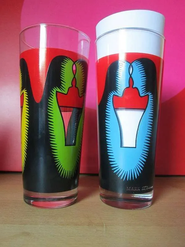 Ritzenhoff Milchgläser, 2er-Set, frühes Modell, € 19,- (8020 Graz)