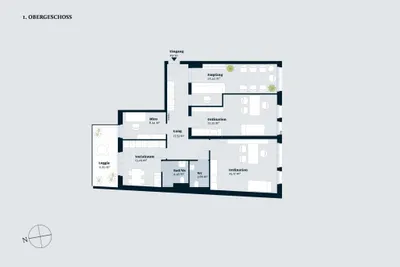 5-Zimmer-Gewerbeimmobilie kaufen in Wien – 115 m², € 850.200 – Bild 2 von 7