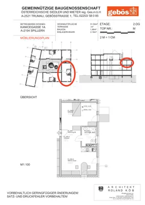 2-Zimmer-Wohnung mieten in Korneuburg – 51,5 m², € 690 – Bild 7 von 7