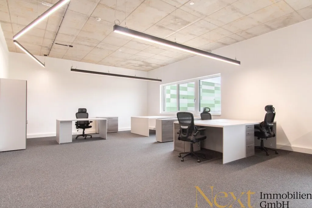 Moderne Bürofläche optional mit ca. 400m² Lagerfläche in Top-Lage im Gewerbepark Asten zu vermieten! - Ansicht 2