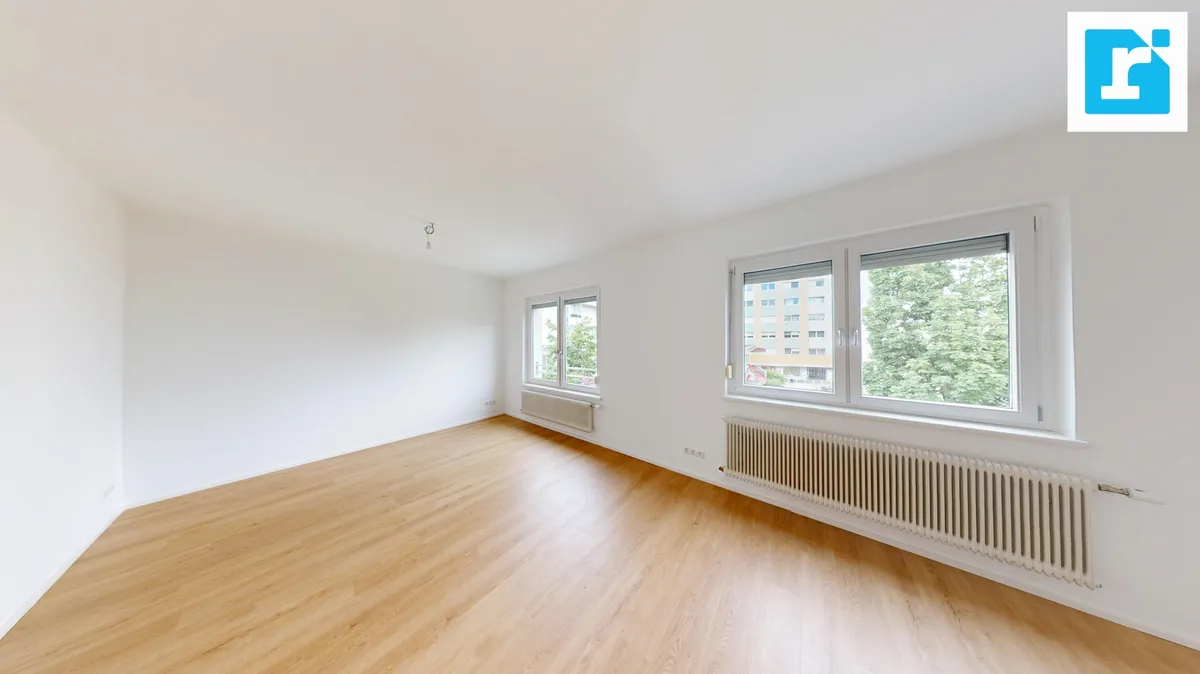 Klimatisierte 3-Zimmer-Wohnung mit zwei Balkonen und großzügigem Wohn-/Essbereich in Mattersburg - Ansicht 3
