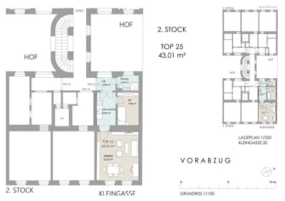 2-Zimmer-Wohnung kaufen in Wien – 43,01 m², € 269.000 – Bild 9 von 9