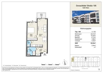 2-Zimmer-Wohnung kaufen in Wien – 53,68 m², € 300.300 – Bild 9 von 11