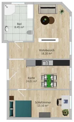 2-Zimmer-Wohnung kaufen in Graz – 57 m², € 139.000 – Bild 14 von 14
