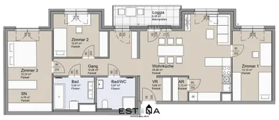 4-Zimmer-Wohnung kaufen in Wien – 97,13 m², € 674.000 – Bild 25 von 25