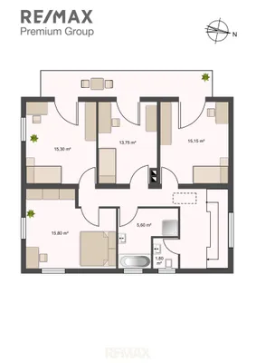 6-Zimmer-Haus kaufen in Salzburg-Umgebung – 156,95 m², € 695.000 – Bild 17 von 17