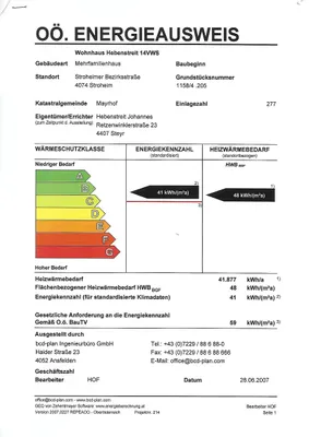 2-Zimmer-Wohnung mieten in Eferding – 50 m², € 440 – Bild 5 von 6