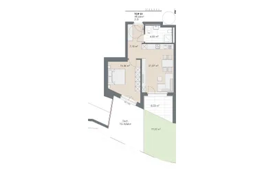 2-Zimmer-Wohnung kaufen in Schwaz – 49,55 m², € 298.000 – Bild 6 von 6