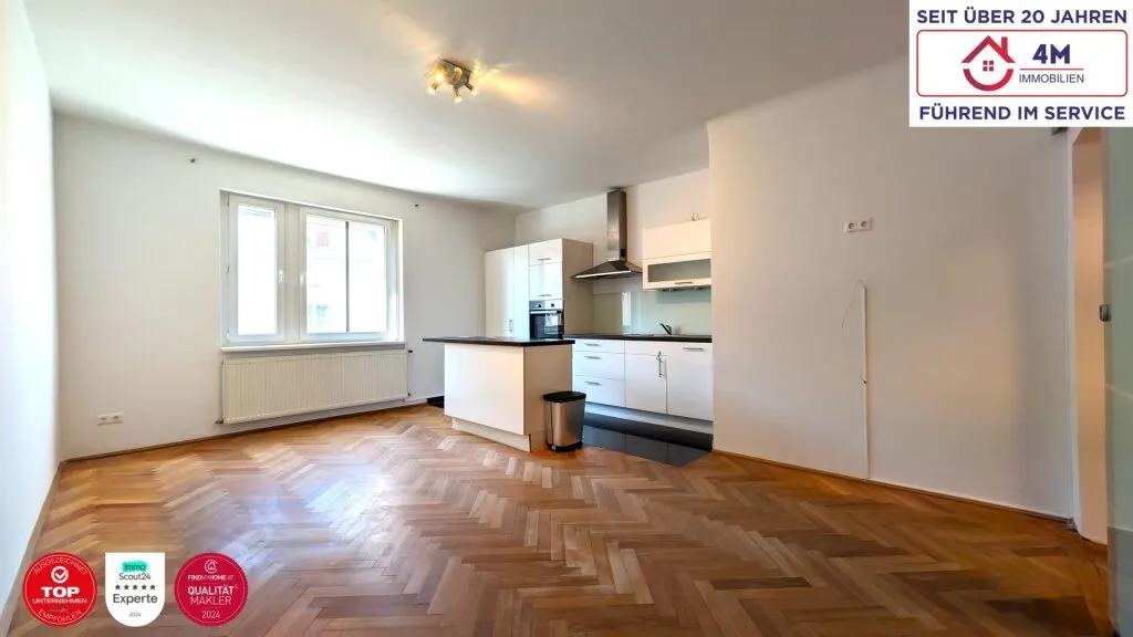 NOTVERKAUF! Zentral begehbare 3 Zimmer Wohnung perfekt für Paare oder kleine Familien in Bestlage – pohled 3