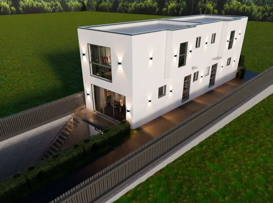 Sonniges Baugrundstück in Baden- 481 m² - provisionsfrei - inkl. Entwurfsstudie für 2 Doppelhaushälften - Bild 3