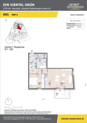 2-Zimmer-Wohnung kaufen in Wiener Neustadt – 61,71 m², € 259.000 – Bild 19 von 23