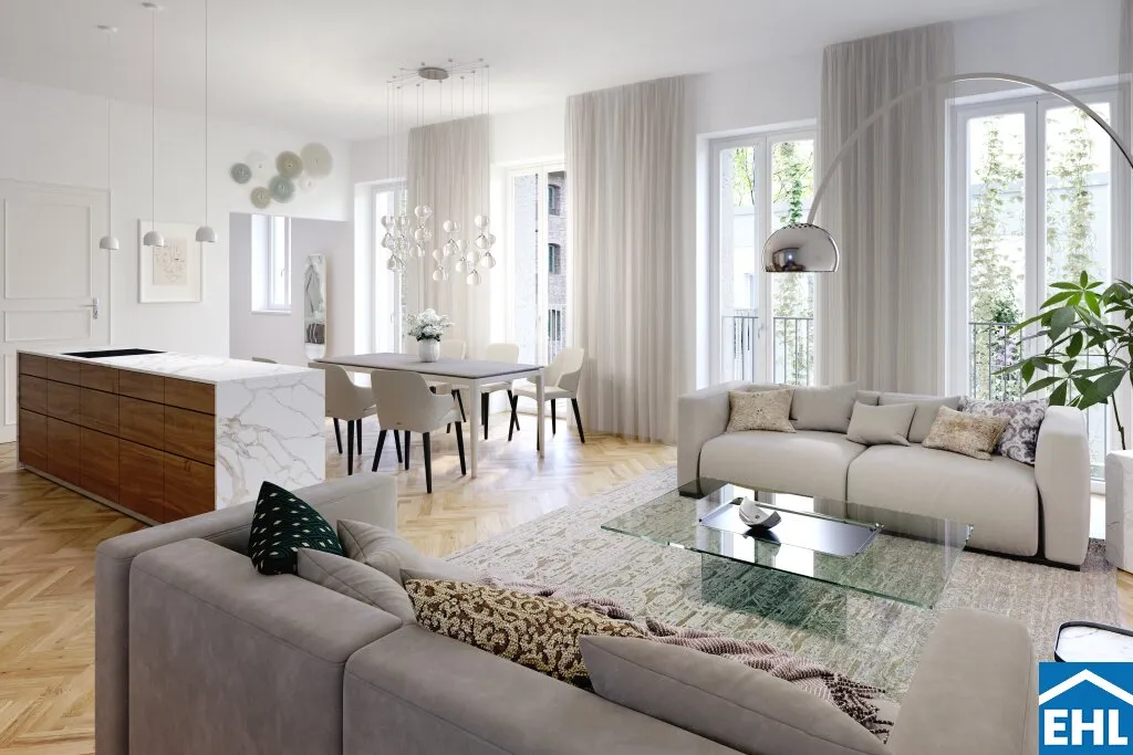 Exklusives Wohnen im Apostelhof! Altbau trifft auf modernen Neubau - Ansicht 2