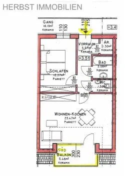 2-Zimmer-Wohnung mieten in Graz-Umgebung – 50 m², € 668 – Bild 16 von 62