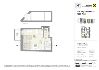 2-Zimmer-Wohnung mieten in Wien – 49,14 m², € 999 – Bild 14 von 14
