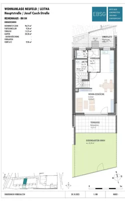 4-Zimmer-Haus mieten in Eisenstadt - Umgebung – 96,25 m², € 1.695 – Bild 2 von 3