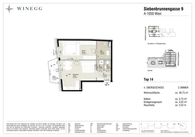 Immobilie kaufen in Wien – 48,75 m², € 397.100 – Bild 8 von 8