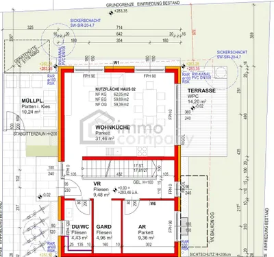 5-Zimmer-Haus kaufen in Wiener Neustadt Land – 119,08 m², € 425.000 – Bild 25 von 28