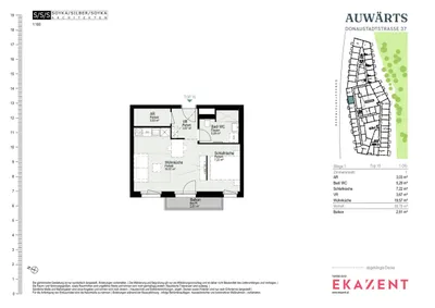 1-Zimmer-Wohnung mieten in Wien – 38,66 m², € 970 – Bild 8 von 8