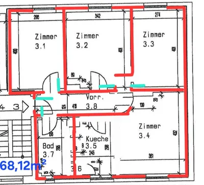 4-Zimmer-Wohnung kaufen in Graz – 68 m², € 229.000 – Bild 2 von 14