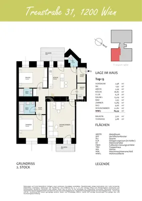 4-Zimmer-Wohnung kaufen in Wien – 89,34 m², € 669.000 – Bild 14 von 14