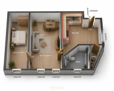 3-Zimmer-Wohnung kaufen in Wien – 45 m², € 235.000 – Bild 12 von 13