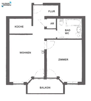 2-Zimmer-Wohnung mieten in Zell am See – 54 m², € 649 – Bild 6 von 6