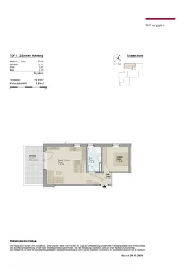 2-Zimmer-Wohnung kaufen in Innsbruck-Land – 50,52 m², € 353.388 – Bild 2 von 6