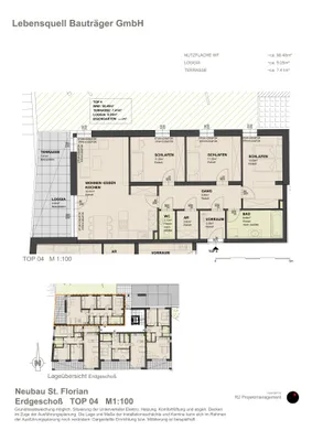 4-Zimmer-Wohnung kaufen in Linz Land – 90,48 m², € 385.900 – Bild 22 von 22