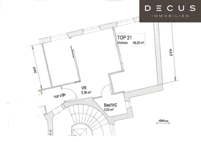2-Zimmer-Wohnung mieten in Wien – 47,74 m², € 1.306 – Bild 4 von 4