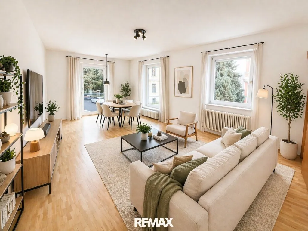 Schöne, helle 3-Zimmer-Wohnung mit TG-Parkplatz in bester Lage in Geidorf! - Ansicht 2