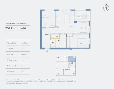 3-Zimmer-Wohnung kaufen in Graz – 70,97 m², € 349.000 – Bild 9 von 9