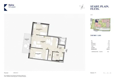 3-Zimmer-Wohnung kaufen in Salzburg Stadt – 63,88 m², € 488.000 – Bild 6 von 7