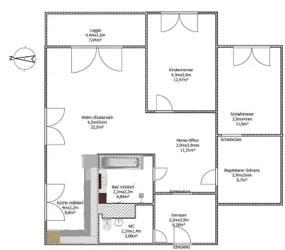 4-Zimmer-Wohnung kaufen in Leoben – 89,68 m², € 219.000 – Bild 17 von 17