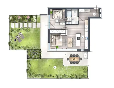 2-Zimmer-Wohnung kaufen in Kitzbühel – 60,74 m², € 505.000 – Bild 4 von 4